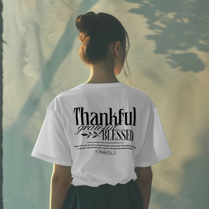 Thankful Typography Tee